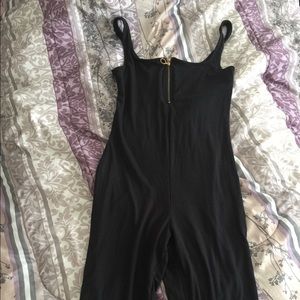 Cute black dress outfit once piece set (Black)